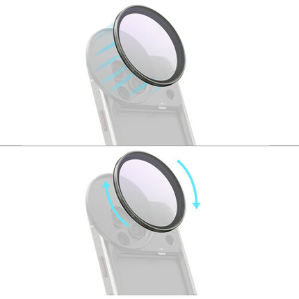SmallRig TrueColor Filtro VND Híbrido 67mm 1-5 Stops con Estuche