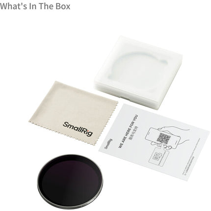 SmallRig TrueColor Filtro VND Híbrido 67mm 6 a 9 Stops con Estuche