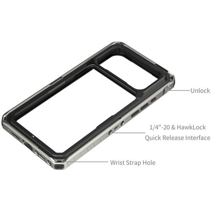 SmallRig Video Cage Kit para iPhone 18 Pro con Adaptador de Filtro 67mm y Montura Cold Shoe