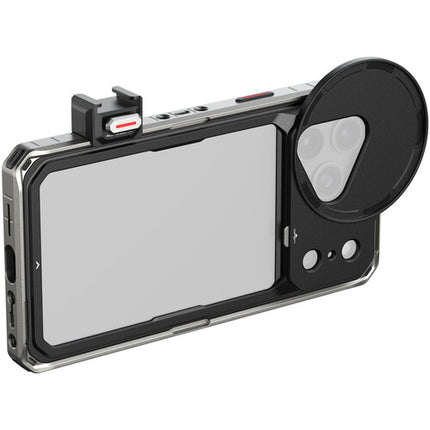 SmallRig Video Cage Kit para iPhone 18 Pro Max con Adaptador de Filtro 67mm y Montura Cold Shoe