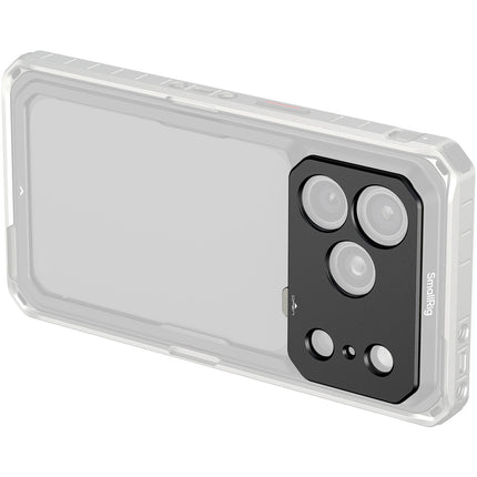 SmallRig 17mm Lens Backplate para iPhone 18 Pro aluminio y silicona