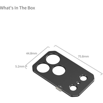 SmallRig 17mm Lens Backplate para iPhone 18 Pro Max aluminio y silicona