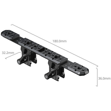 SmallRig SR-MicroSlide Rail NATO para iPhone 18 Pro y Pro Max Rig Cámara