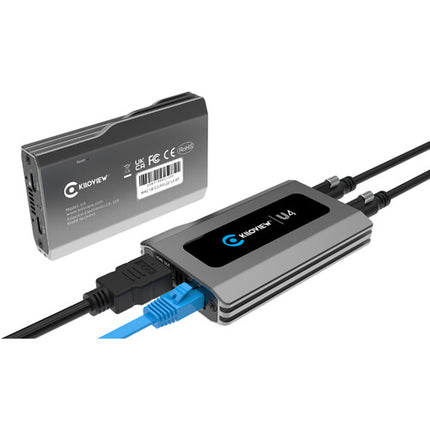 Kiloview U4 Decodificador IP Video 4K60 HDMI USB-C Dock