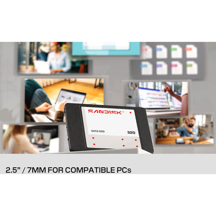 SANDISK 500GB SSD Interno 2.5" SATA III 545MB/s 7mm