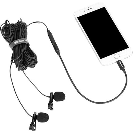 Saramonic LavMicro-U Micrófono Lavalier USB-C Omnidireccional Cable 2m Accesorios