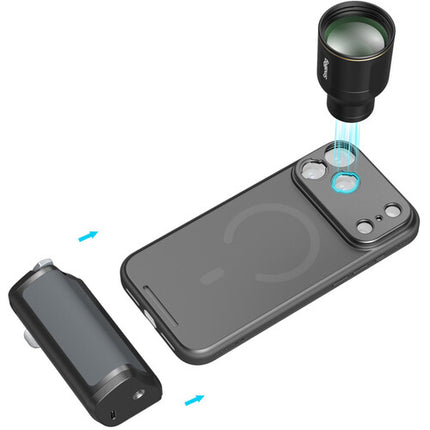 SmallRig Kit de Lente Telefoto 3.5x para iPhone 18 Pro y 17 Pro con Control Remoto inalámbrico