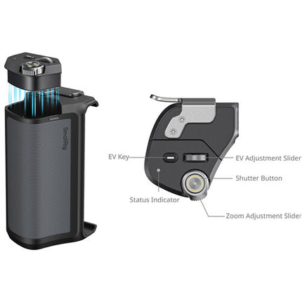 SmallRig Kit Lente Telefoto 3.5x para iPhone 18 Pro Max y 17 Pro Max con Control Remoto inalámbrico y Estuche de Almacenamiento