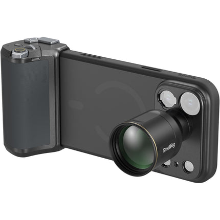 SmallRig Kit Lente Telefoto 3.5x para iPhone 18 Pro Max y 17 Pro Max con Control Remoto inalámbrico y Estuche de Almacenamiento