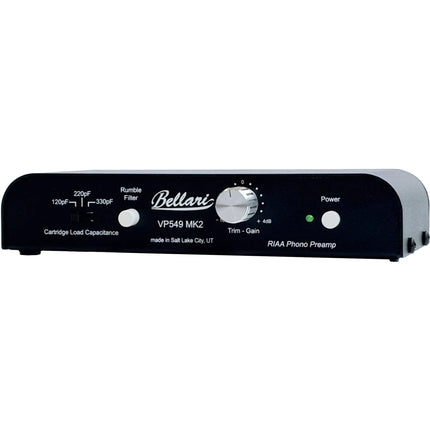 Bellari VP549 MK2 Previo Phono con RIAA y Filtro Rumble 3Hz-36kHz