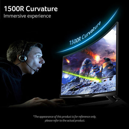 Acer AOPEN 32HC5QR W0biip Monitor Curvo Gaming 31.5" Full HD 240 Hz HDMI 2.1