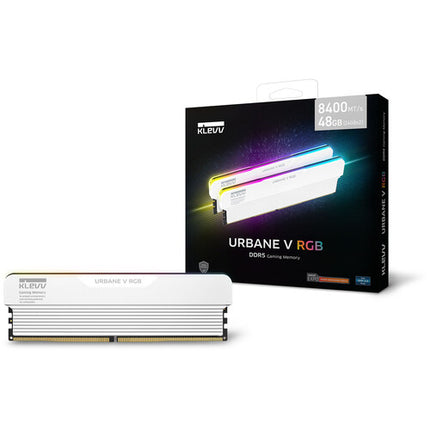 KLEVV 32GB URBANE V RGB Memoria UDIMM 6000 MT/s 288-Pin Blanca