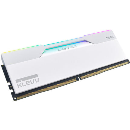 KLEVV 32GB CRAS V RGB Memoria UDIMM 6000 MT/s 288-Pin Blanca