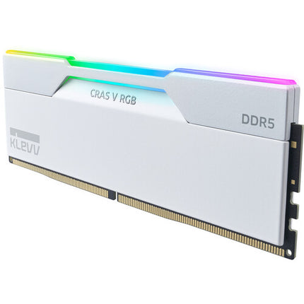 KLEVV 32GB CRAS V RGB Memoria UDIMM 6000 MT/s 288-Pin Blanca