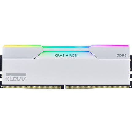 KLEVV 32GB CRAS V RGB Memoria UDIMM 6000 MT/s 288-Pin Blanca