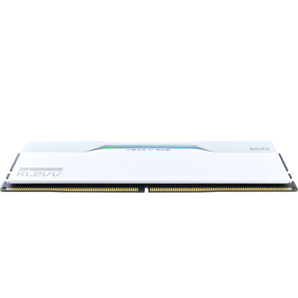 KLEVV 32GB CRAS V RGB Memoria UDIMM 6000 MT/s 288-Pin Blanca