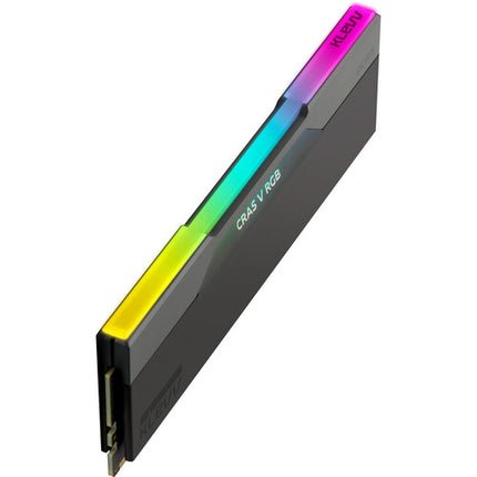 KLEVV 64GB CRAS V RGB Memoria UDIMM 6000 MT/s 288-Pin Obsidian Black