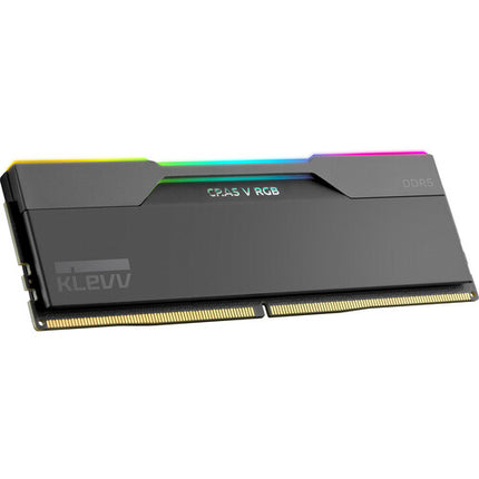 KLEVV 64GB CRAS V RGB Memoria UDIMM 6000 MT/s 288-Pin Obsidian Black