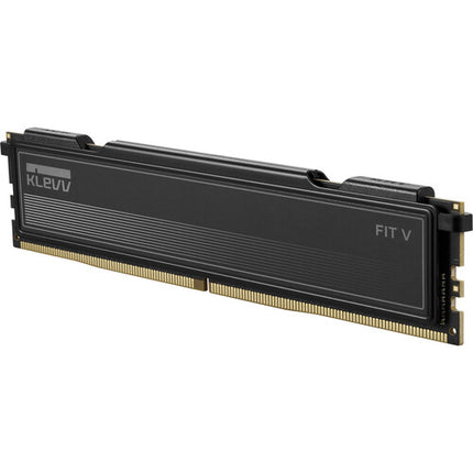 KLEVV 32GB FIT V DDR5 6000 MT/s Memoria UDIMM 2x16GB Jet Black Low-Profile