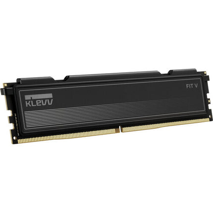 KLEVV 32GB FIT V DDR5 6000 MT/s Memoria UDIMM 2x16GB Jet Black Low-Profile