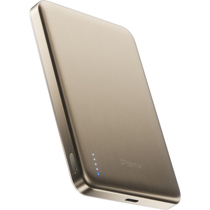 BMX SolidSafe Air 10K Power Bank 10000mAh Oro 30W USB-C Carga rápida