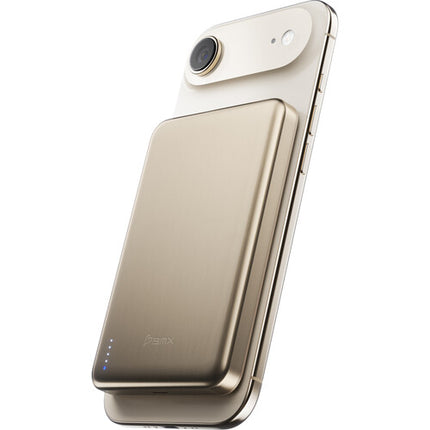 BMX SolidSafe Air 10K Power Bank 10000mAh Oro 30W USB-C Carga rápida