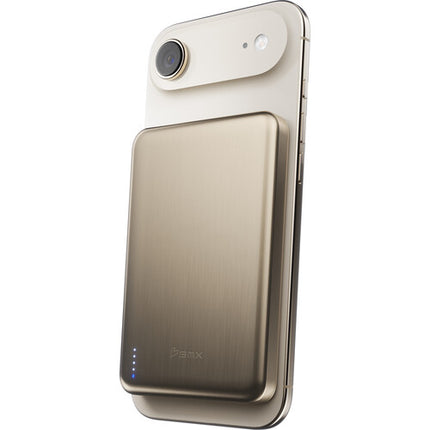 BMX SolidSafe Air 10K Power Bank 10000mAh Oro 30W USB-C Carga rápida