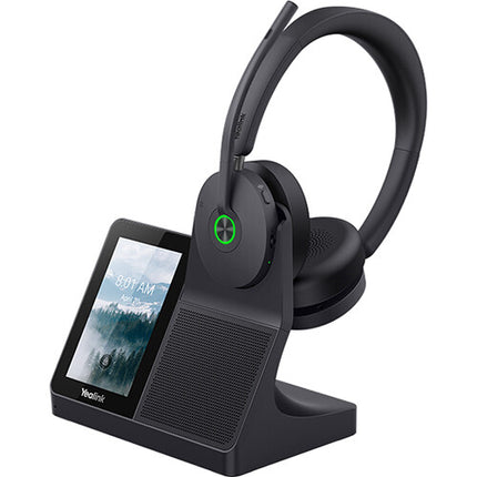 Yealink WH68 Sistema Auriculares Inalámbricos Estéreo 32h Batería 607ft Alcance