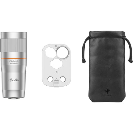 PGYTECH Lente Telefoto 4x para iPhone 17 y 18 Pro Max con Adaptador y Estuche