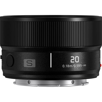 Panasonic LUMIX S 20mm f/2.5 Lente Prime Ultracompacta Full-Frame Negra