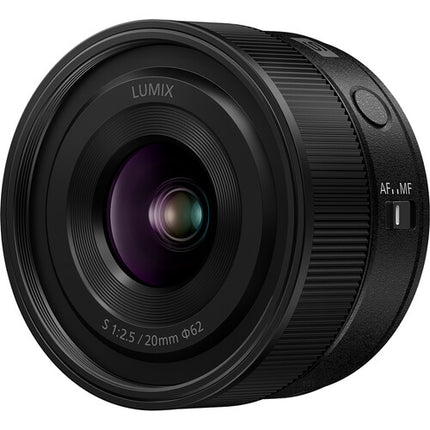 Panasonic LUMIX S 20mm f/2.5 Lente Prime Ultracompacta Full-Frame Negra