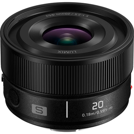 Panasonic LUMIX S 20mm f/2.5 Lente Prime Ultracompacta Full-Frame Negra