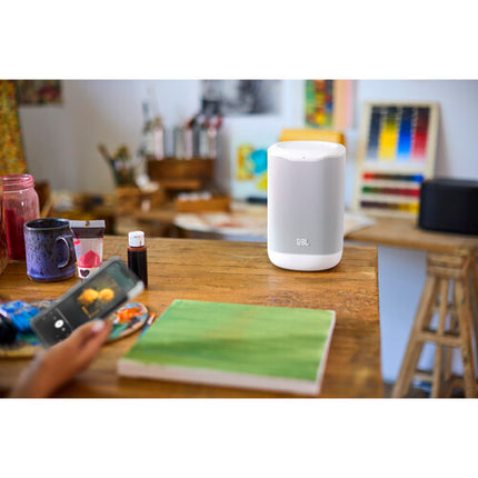 JBL Cove P1 Altavoz Wi-Fi Portátil Blanco 120W RMS Dolby Atmos IP56