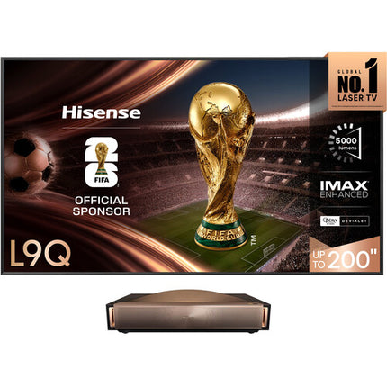 Hisense L9Q Pro Proyector 4K 5500 Lúmenes Ultra Corta Distancia TriChroma