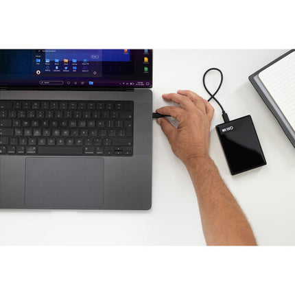 WD 2TB My Passport Disco Duro Externo USB-C 3.2 Gen 1 Negro