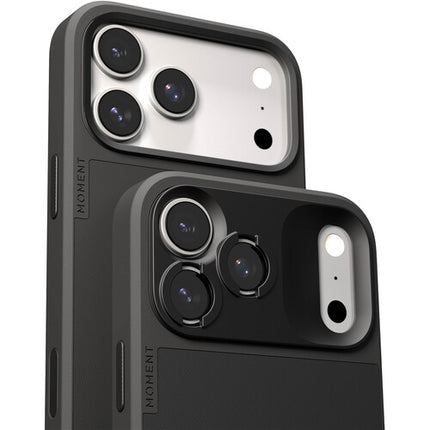 Moment Funda Cámara para iPhone 18 Pro Negra Protección AirFlex 10' Caída