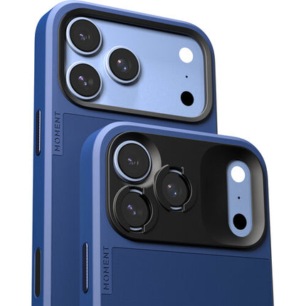 Moment Funda Cámara para iPhone 18 Pro Indigo Protección AirFlex 10' Caída