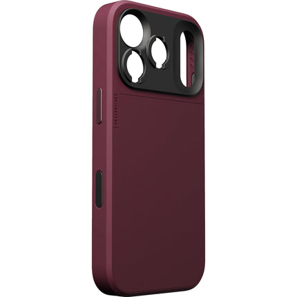 Moment Funda Cámara para iPhone 18 Pro Max Burgundy con Protección AirFlex y Montura T-Series