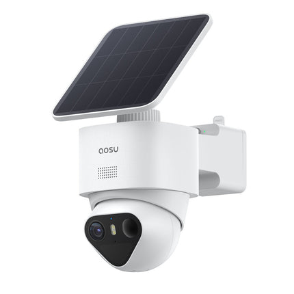 aosu SolarCam T2 UHD 4K Cámara Solar con Visión Nocturna y Panel Solar IP65