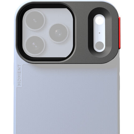 Moment Mobile CineClear Filtro UV QuickLock para iPhone 18 Pro Max resistente a polvo y rayones
