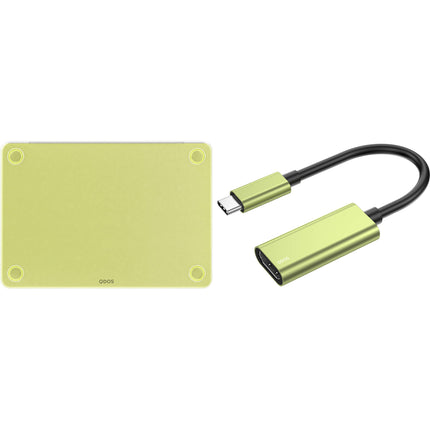QDOS Essential Pack para MacBook Neo 13" Protección 360° Adaptador USB-C HDMI