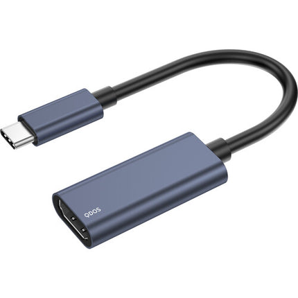 QDOS Essential Pack para MacBook Neo 13" Indigo con Adaptador USB-C HDMI y Protección 360°