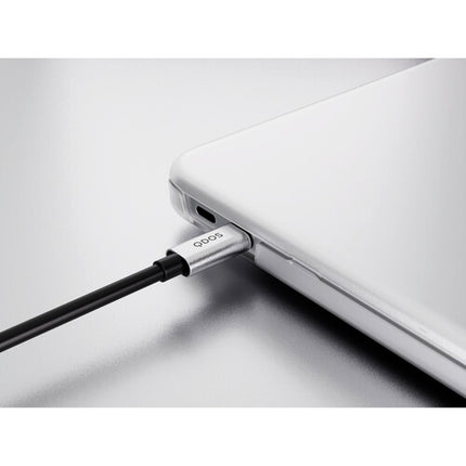 QDOS Essential Pack para MacBook Neo 13" Plata con Adaptador USB-C HDMI y Protección 360°