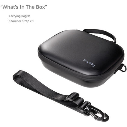 SmallRig Bolsa para DJI Osmo Pocket 4/3 Creator Combo con Correa y Compartimentos Resistente al Agua y Golpes