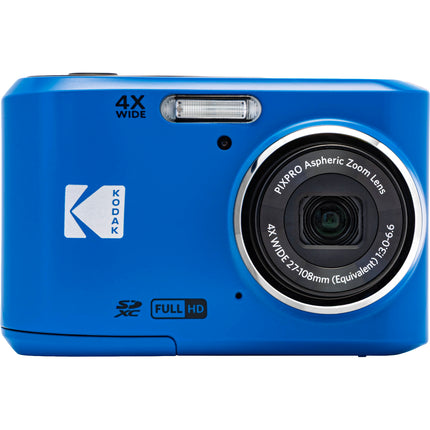 Kodak Pixpro FZ45 Cámara Digital Azul 16MP Zoom 4x Pantalla 2.7
