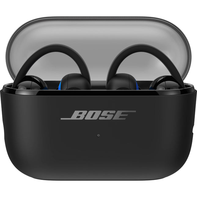 Bose Sport Open Earbuds Auriculares Deportivos Negros con Estuche y 29 Horas de Reproducción