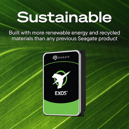 Seagate 8TB Exos 7E10 HDD Interno 3.5" 7200 rpm SATA III 256MB Cache