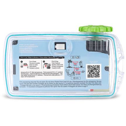 FUJIFILM QuickSnap Active Cámara Desechable 27 Exposiciones 4-Pack ISO 800 Waterproof 35ft