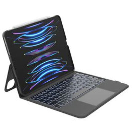 Belkin Connect Rugged Funda Teclado USB-C para iPad 10ª y 11ª Gen con Protección Militar y Soporte Ajustable