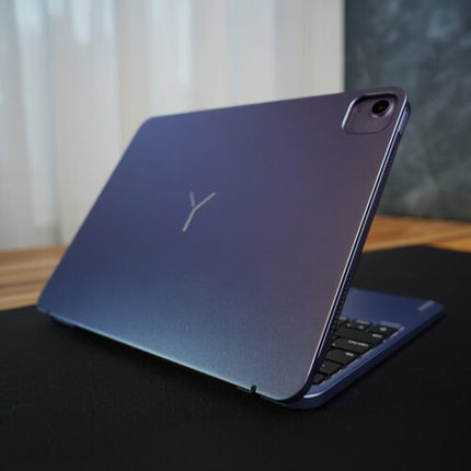 Brydge 11.0 Funda Teclado de Aluminio para iPad 11" A16 y 10.9" 10ª Gen Azul Retroiluminado USB-C